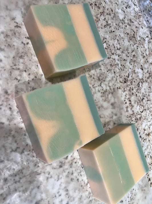 Cucumber Melon Goat Soap Bar