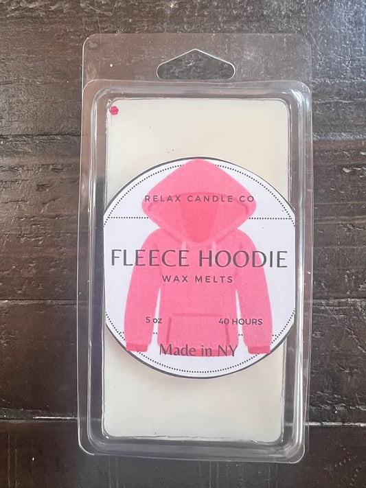 Large FLEECE HOODIE 5oz Wax Melt