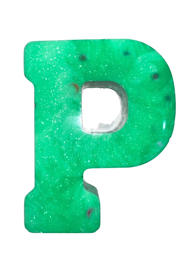 Remeltable Picking Pals® GREEN LETTERS